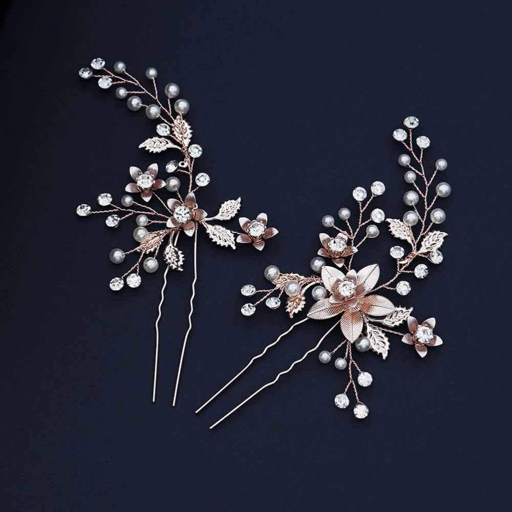 1 Set 2 Pcs Chinese Vintage Hairpin Chinese Traditional Style Hair Chopsticks