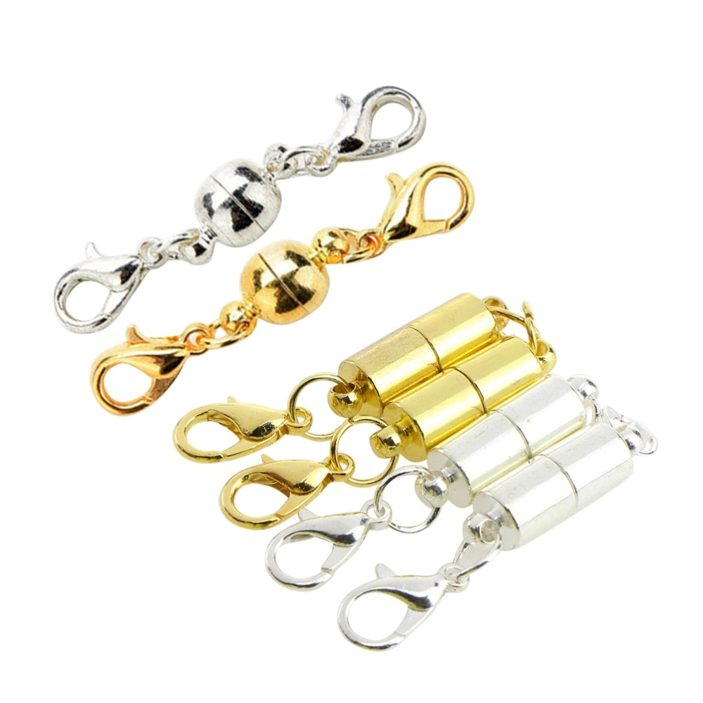 20Pcs Magnetic Lobster Clasp Built-In Safety Magnetic Lock for Jewelry Necklace Bracelet