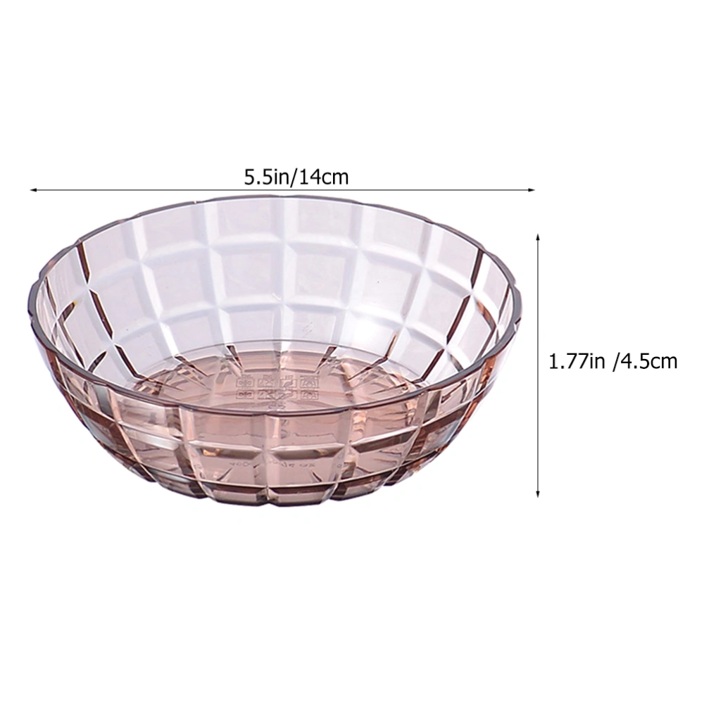 Transparent Dessert Bowls Large Lovely Fruit Salad Bowl Household Basin