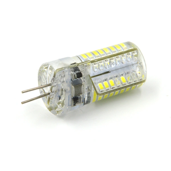 2pcs G4 AC 220V 4W SMD 3014 64-LED Light Bulb Lamp (White)