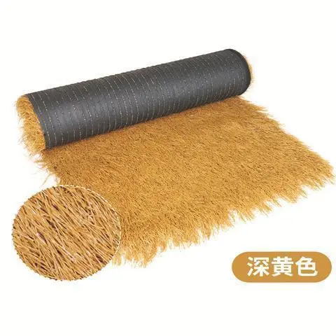 Thatch Roof Decor Artificial Fake Straw Roof Farmhouse Villa Roofing Thatch Decoration