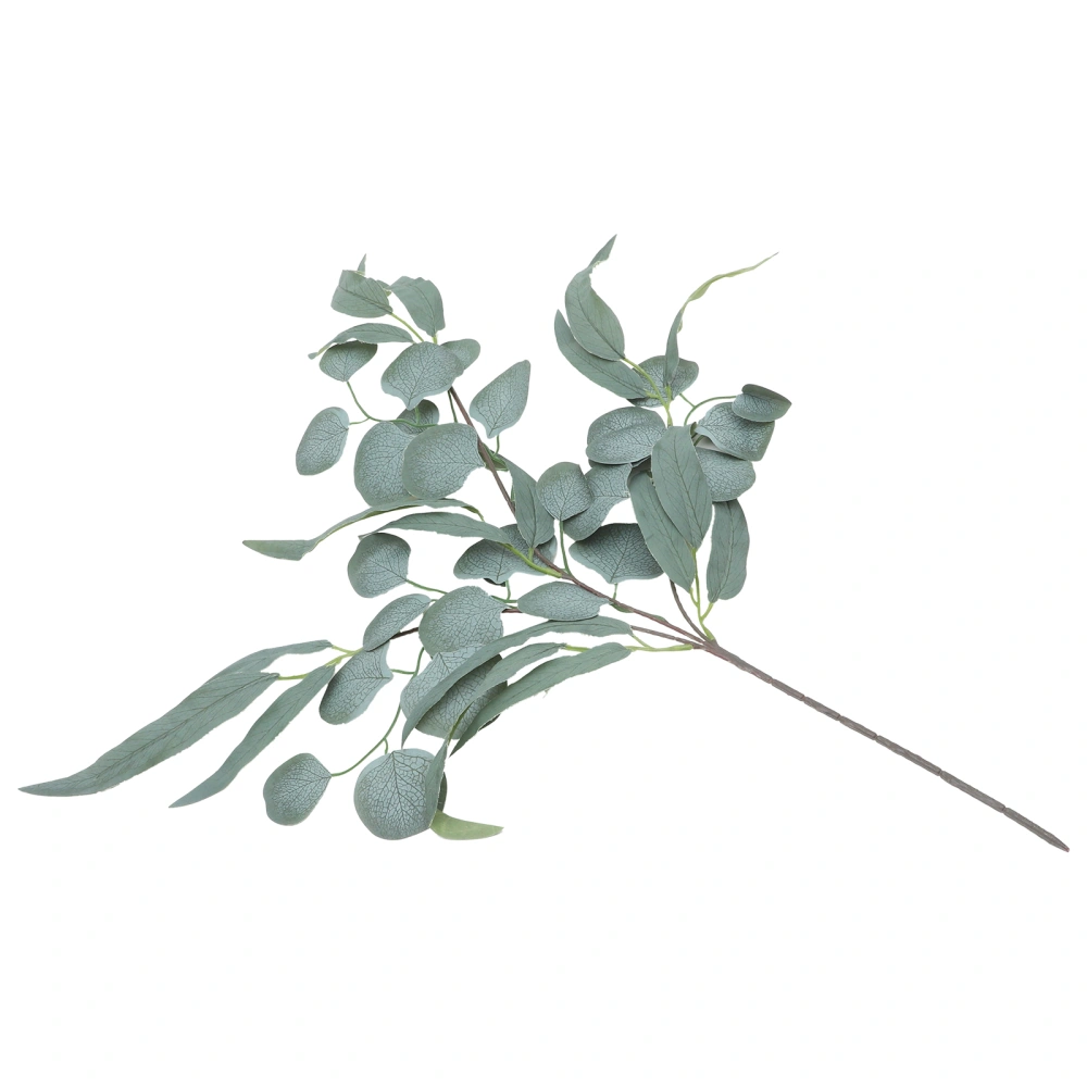 Artificial Eucalyptus Leaf Faux Eucalyptus Stem Simulation Green Plant