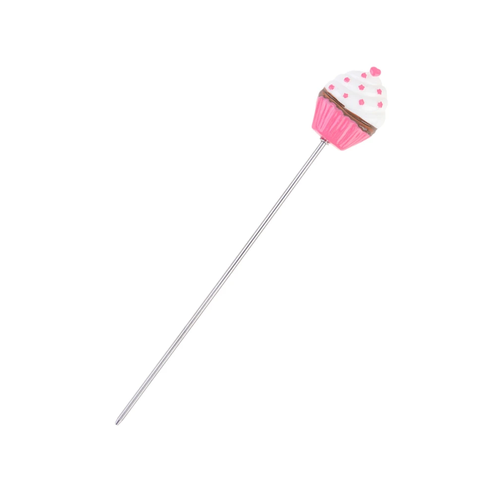 4pcs Stainless Steel Cake Tester Probe Heart Cake Shape Bread Test Pin Baking Tool for Biscuit Cupcake Muffin