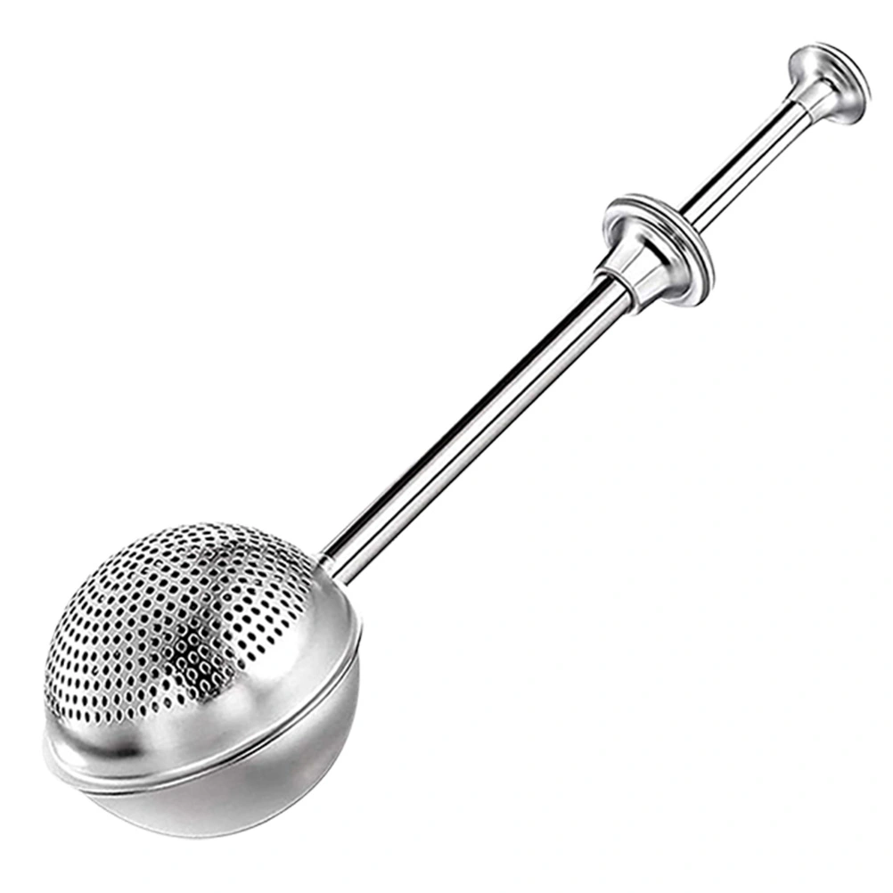 1pc Kitchen Sifting Tool Spice Strainer Flour Sieve Flour Strainer (Silver)