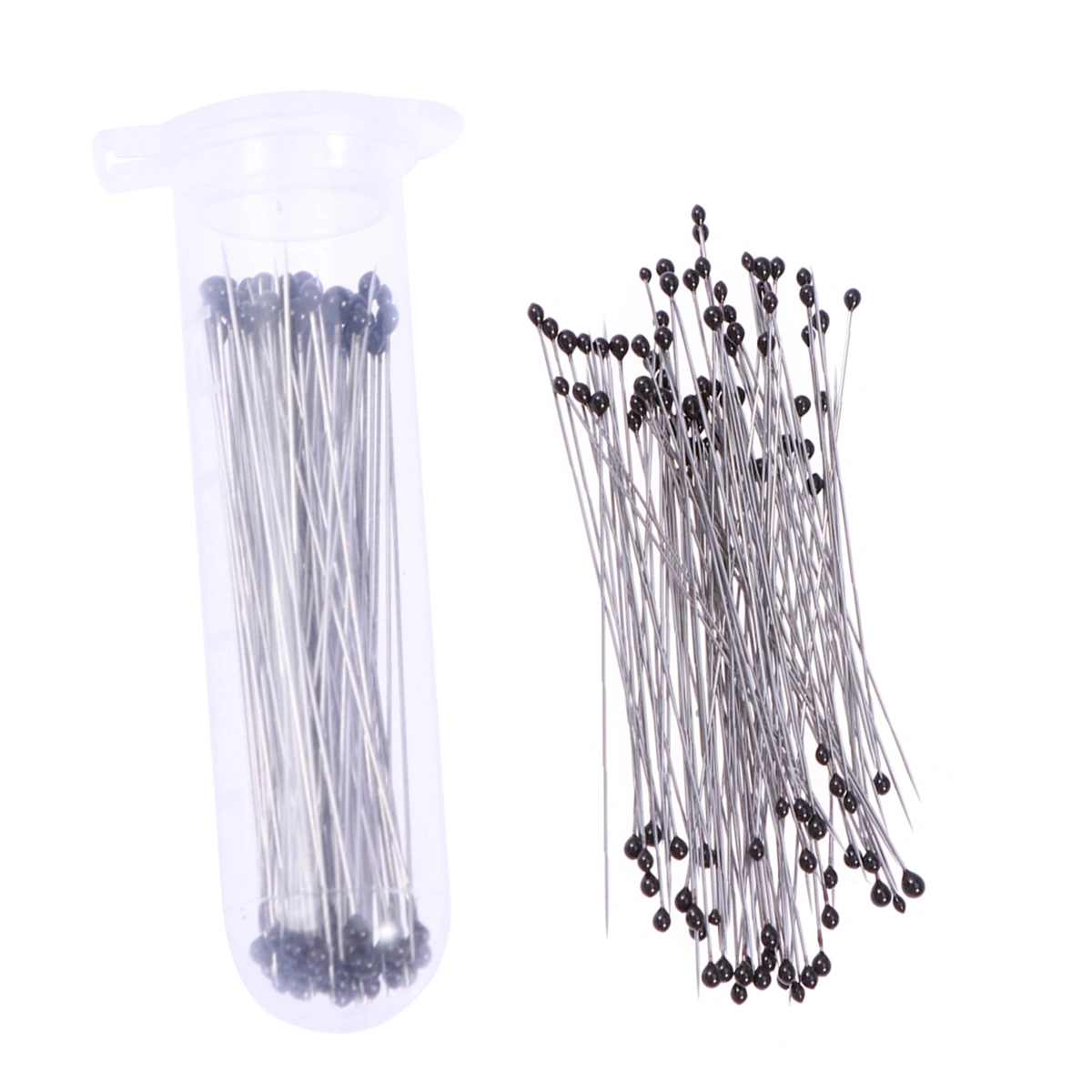 100 PCS Stainless Steel Insect Specimen for School Entomology Dissection - #2 (Silver)
