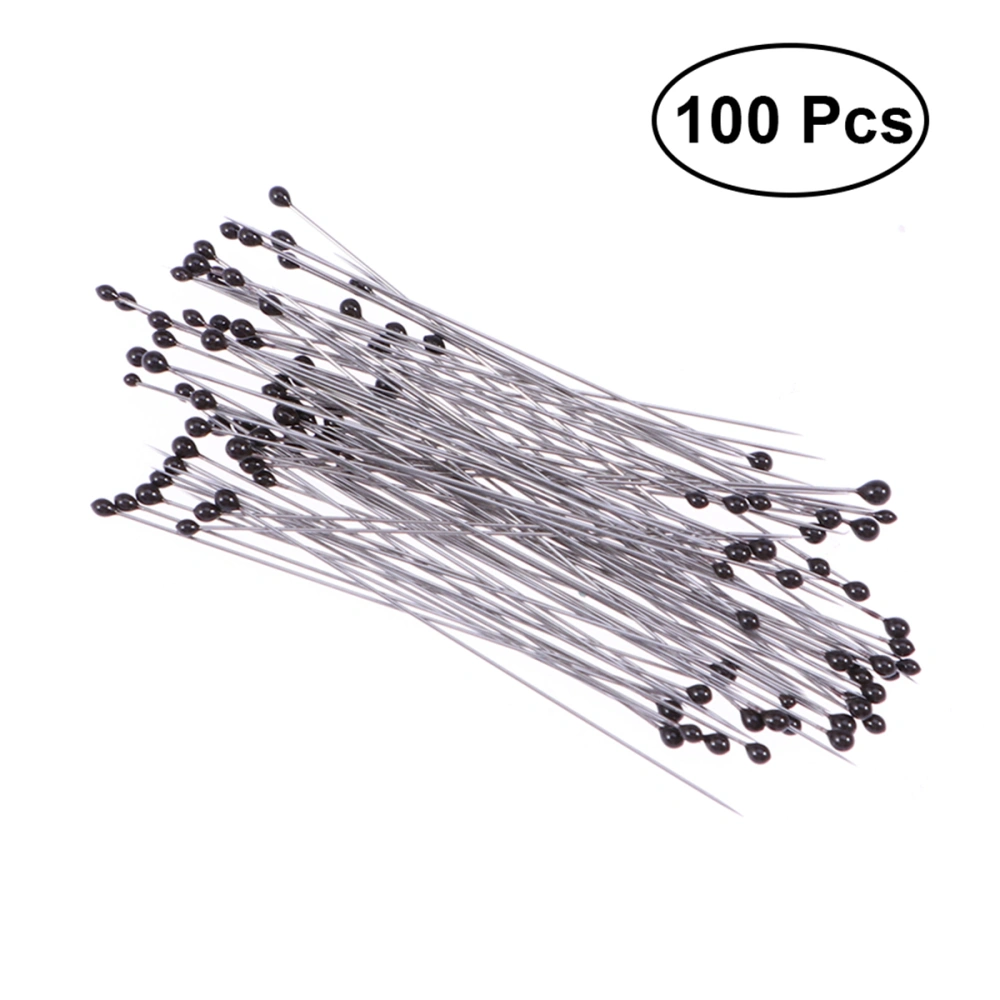 100 PCS Stainless Steel Insect Specimen for School Entomology Dissection - #2 (Silver)