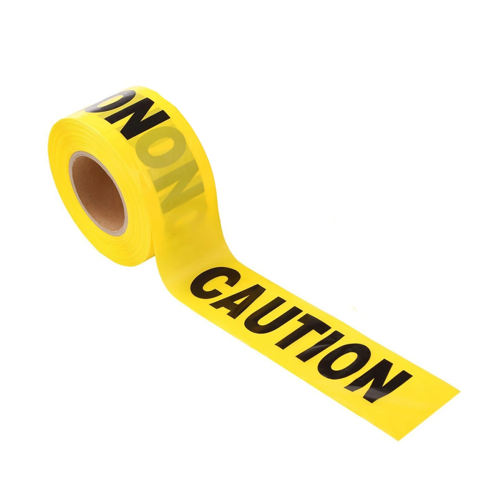 100M Barricade Caution Tape Warning Tape for Law Enforcement Construction Public Works Safety