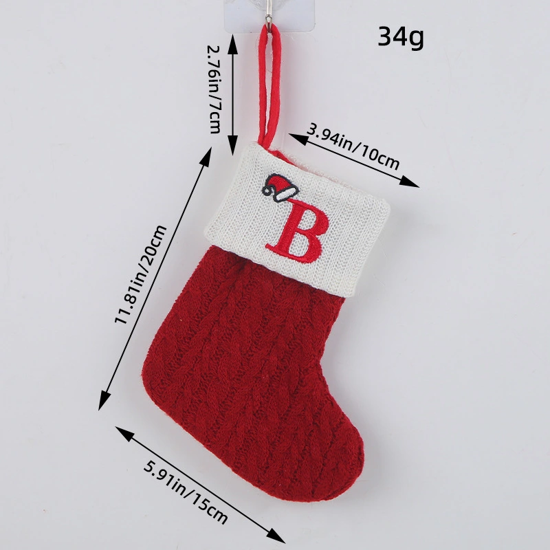 Christmas Stocking Christmas Tree Decor Christmas Stocking Ornament for Xmas Tree