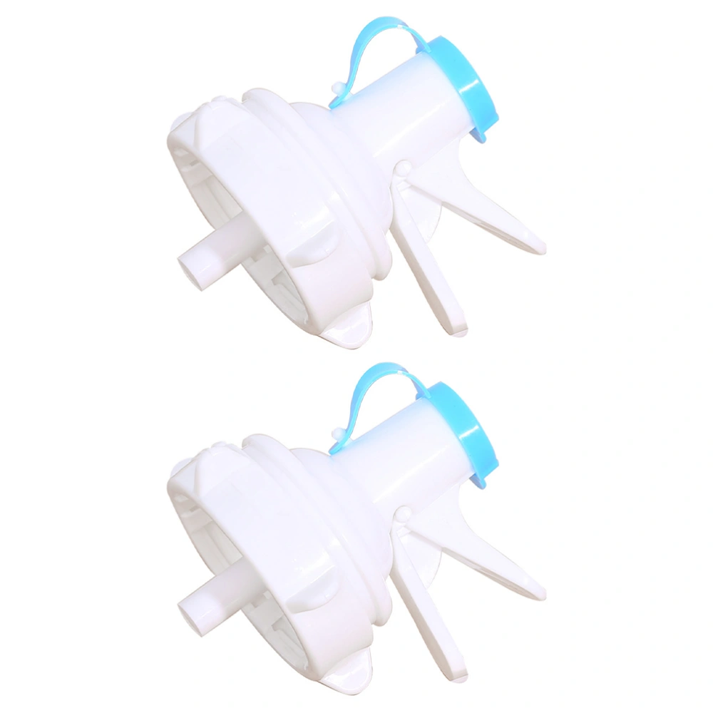 2pcs Reusable Water Dispenser Valves Plastic Spigot Faucets Water Dispenser Parts