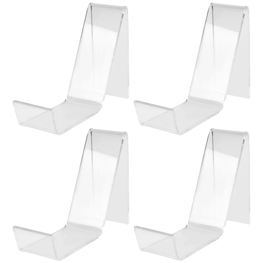 2Pairs High Heels Display Stand Shoe Store Display Stand for Mall (Transparent)