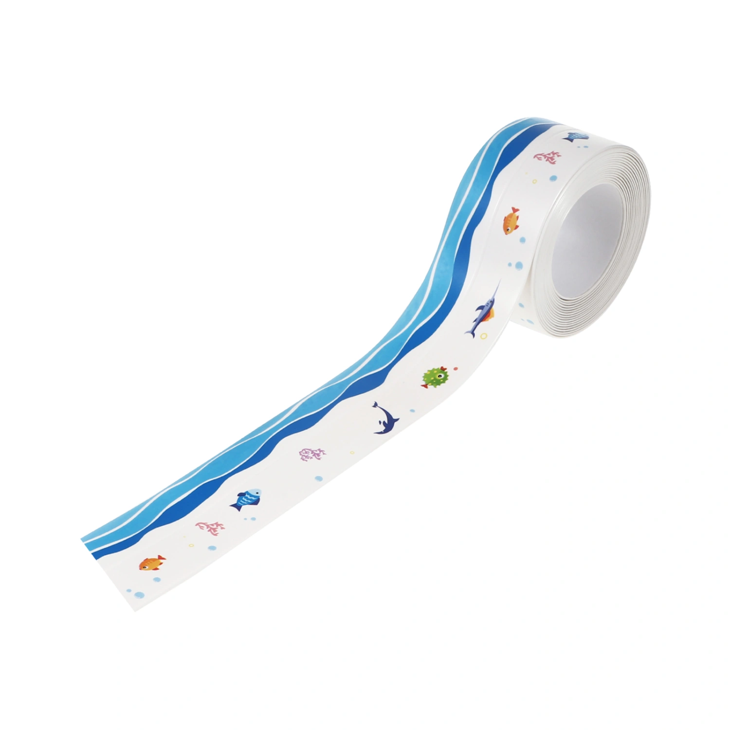 Cartoon Pattern Caulk Strip Tape Waterproof Oil-Proof Self Adhesive Caulk Tape for Sink Toilet