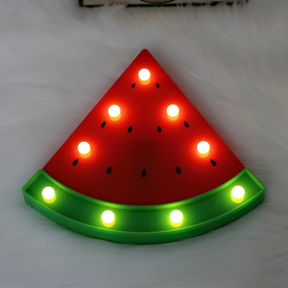 Watermelon Shaped Table Lamp LED Watermelon Light Decoration for Kid Room