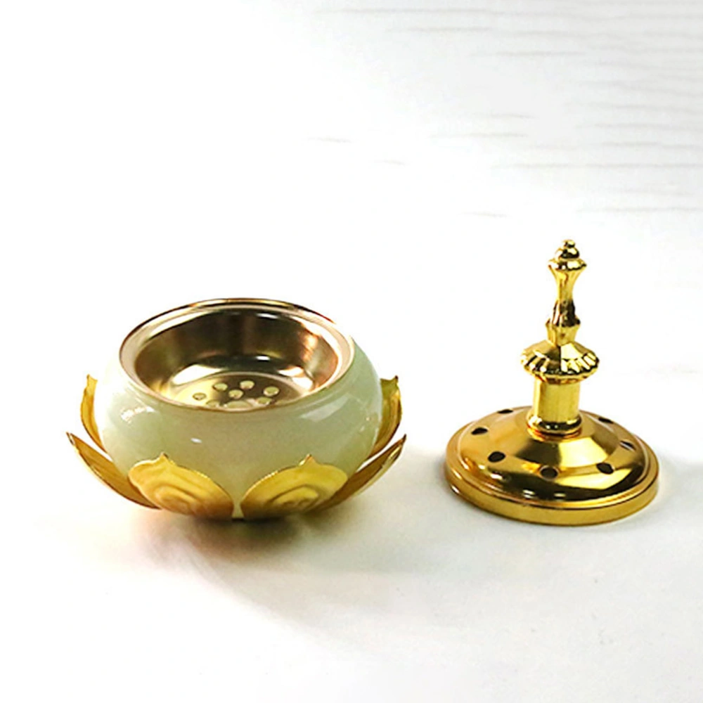 1pc Portable Incense Burner Pretty Shape Censer Holder Desktop Decor for Home