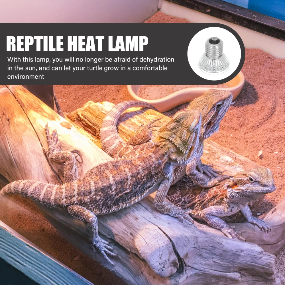 Heat Lamp Bulb For Reptile 50w 110v Tortoise Warm Keeping Lamp Turtle Sunlamp