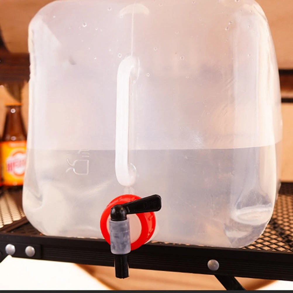 Collapsible Water Container Outdoor Water Jug Portable Water Container Vehicle-mounted Water Bag