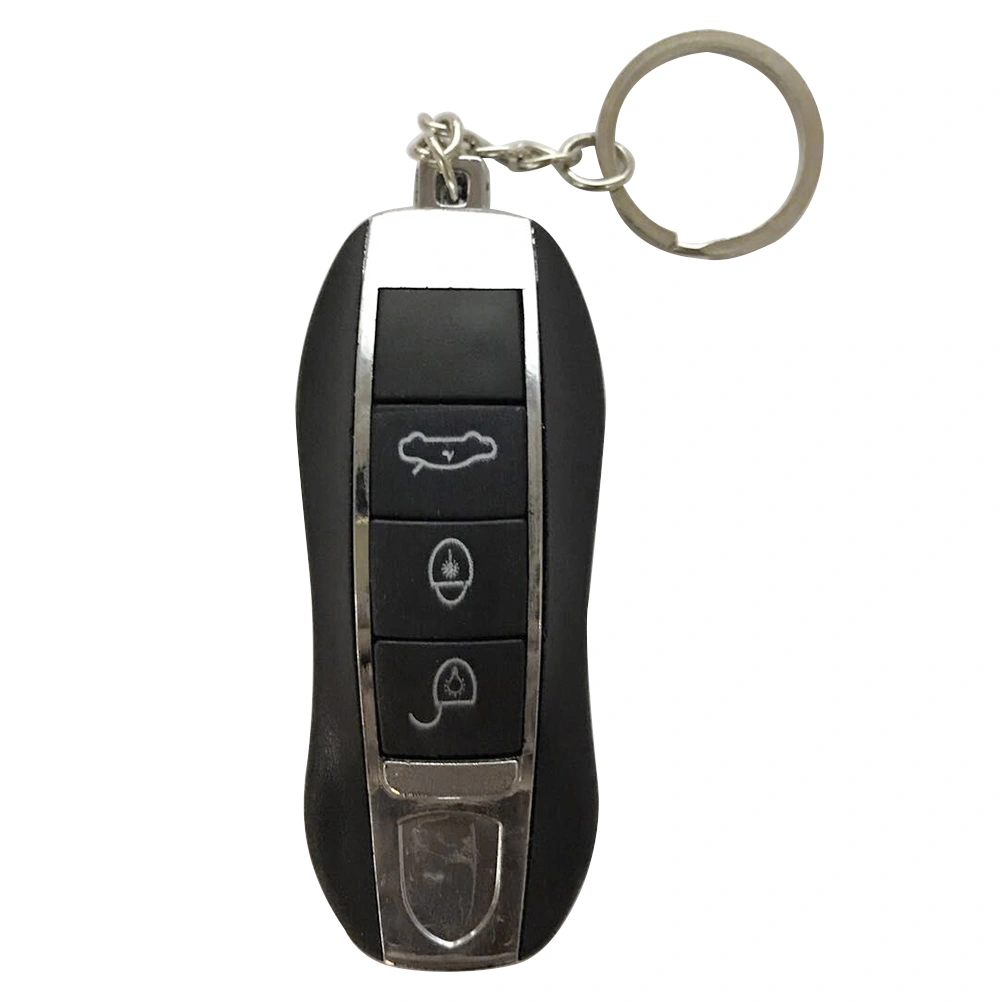 3 in 1 Prank Electric Keychain with   Pointer LED Torch