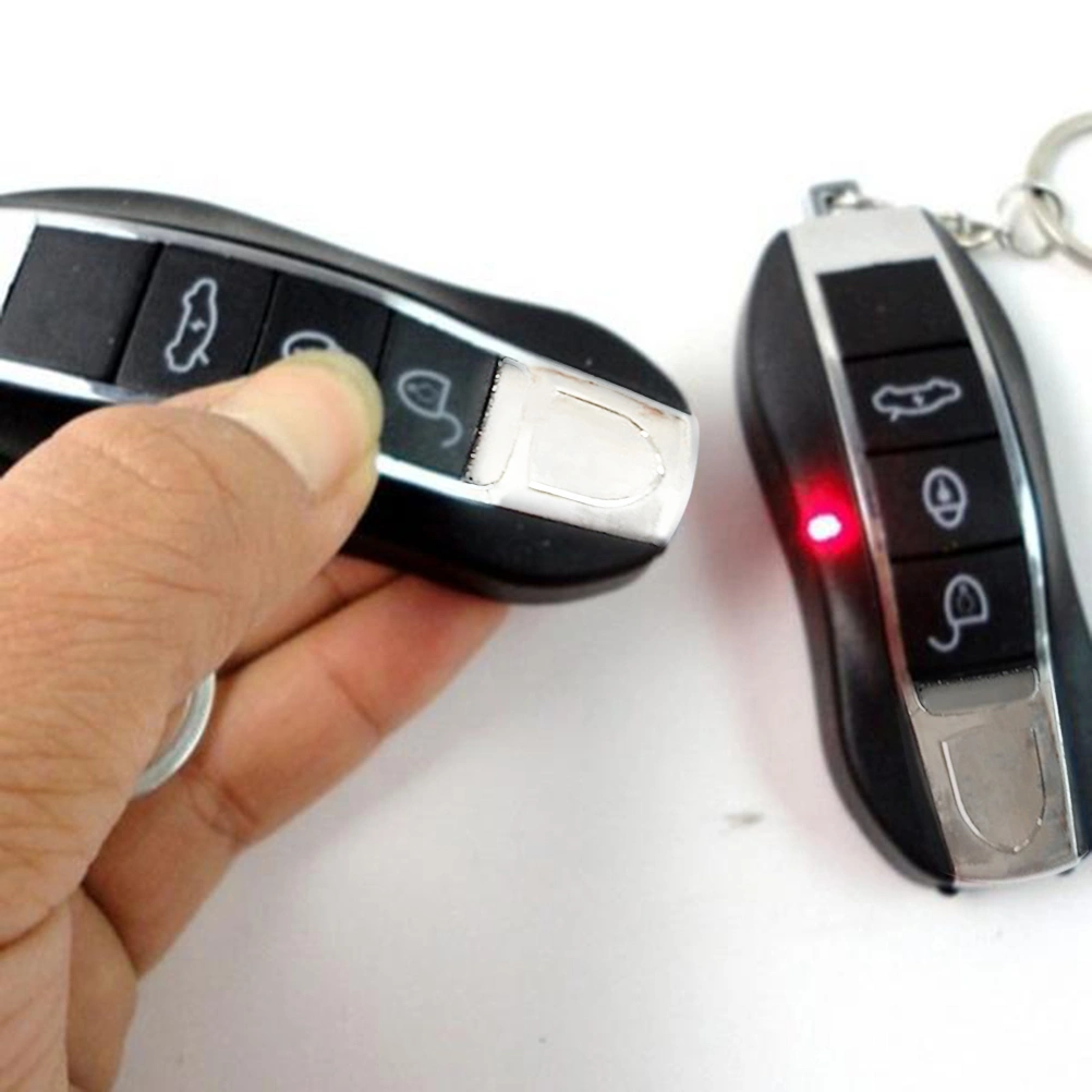 3 in 1 Prank Electric Keychain with   Pointer LED Torch