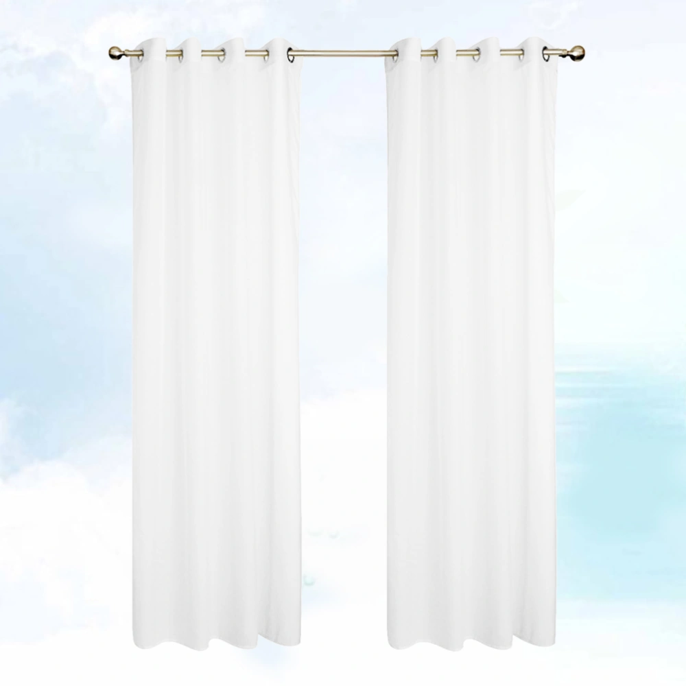 White Window Voile Curtains Sheer Curtain Curtains Window Sheer for Home Bedroom Living Room