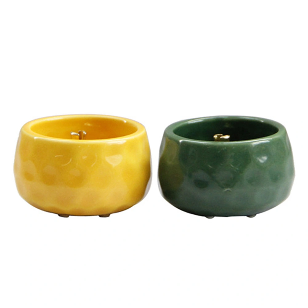 2pcs Ceramic Incense Stick Burner Holder Modern Simple Censer Incense Holders