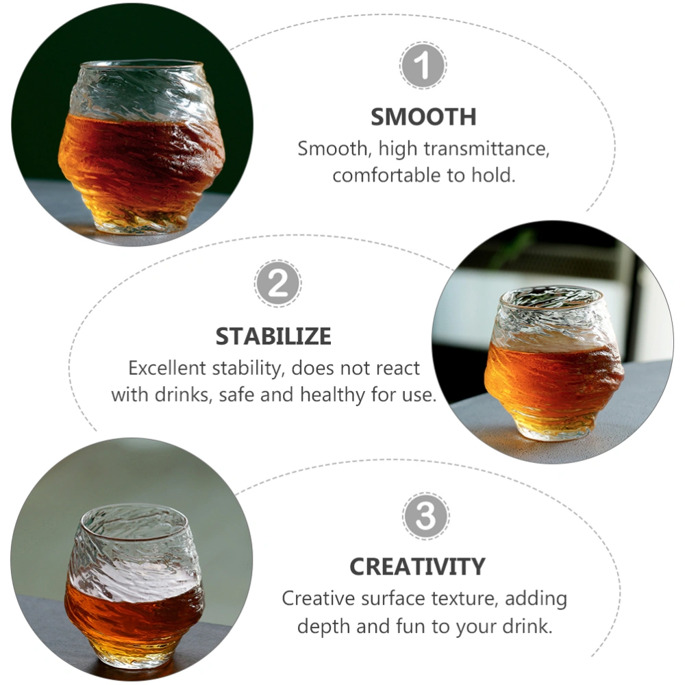 Adorable Whiskey Cup Glass Beer Mug Household Beer Mug Bar Storage Accessories