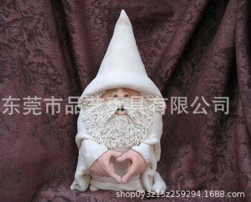 Garden Gnome Statue Small Dwarf Figurine Adorable Dwarf Statue Garden Resin Gnome Figurine