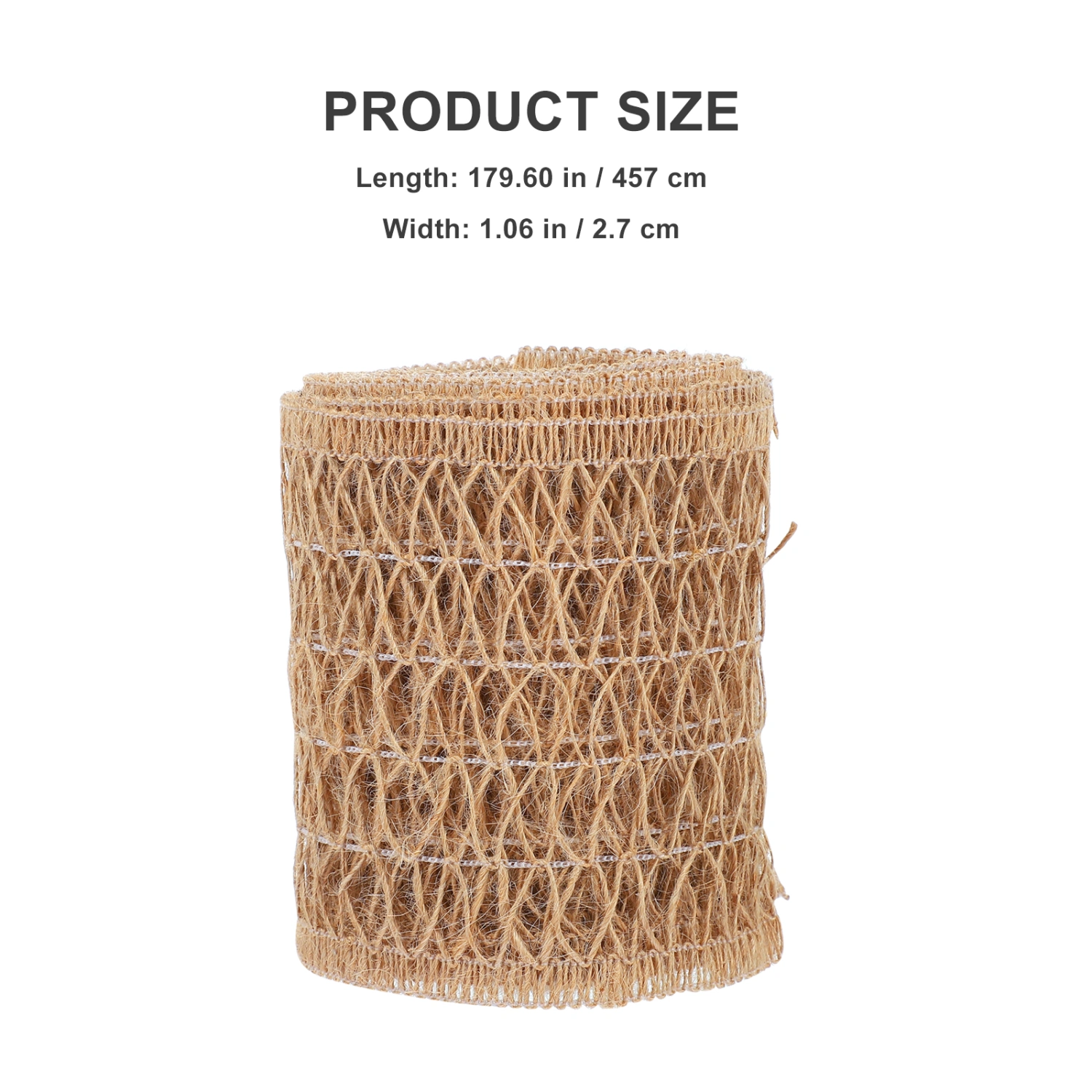 1 Roll Gift Wrapping Rope Packing Hemp Rope DIY Arts Crafts Hollow Out Rope