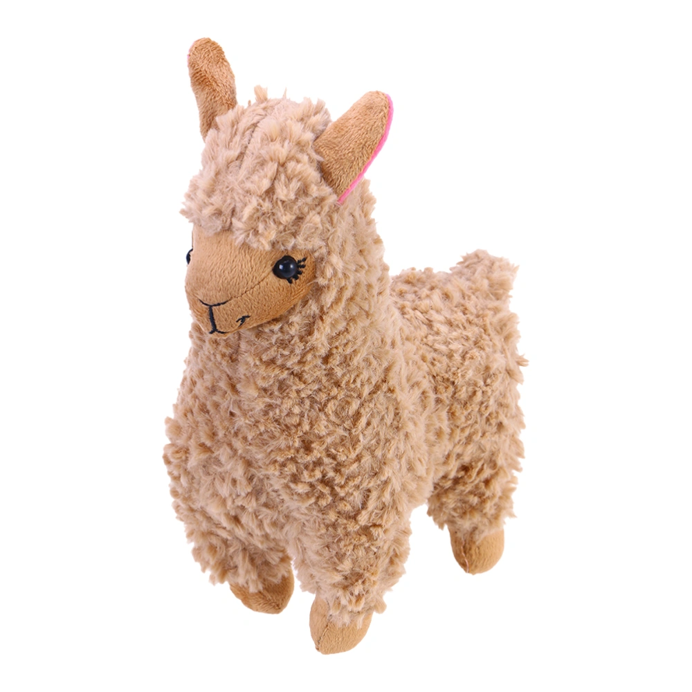 1 Pc Lovely Alpaca Plush Toy Camel Animal Plush Doll Kids Funny Kids Toy