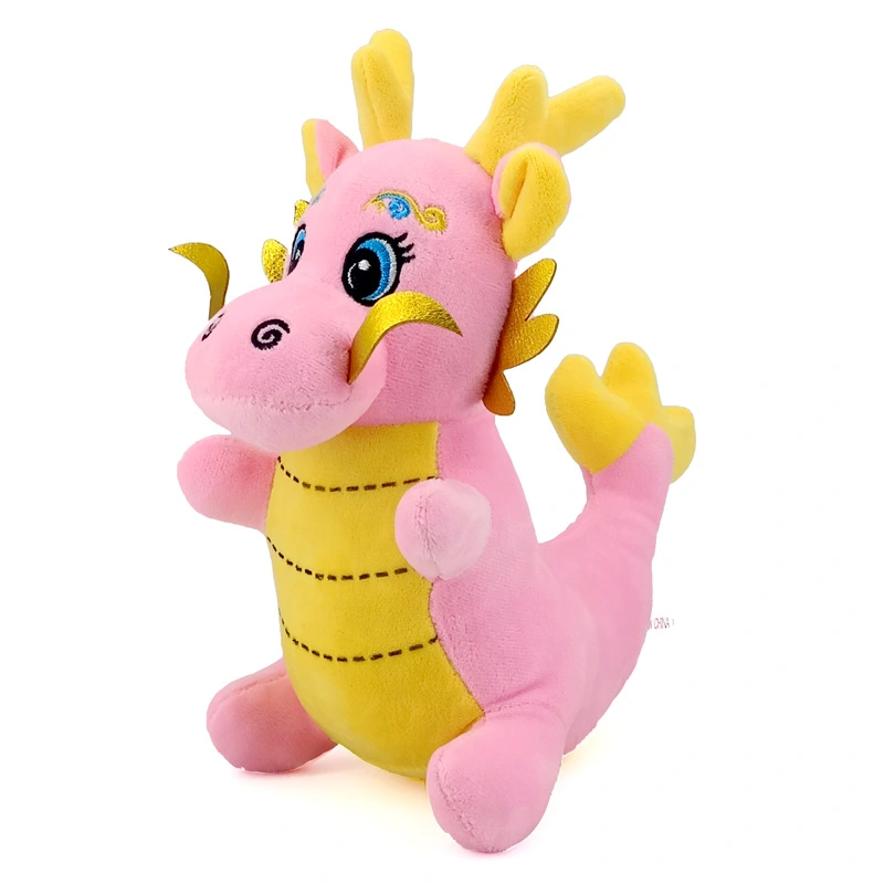 Stuffed Dragon Doll New Year Mascot Dragon Toy New Year Mascot Toy Chinese Dragon