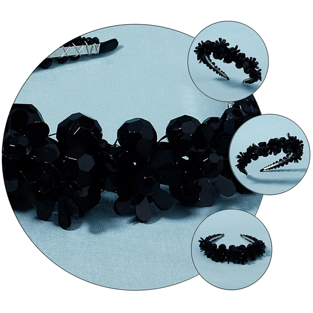 1 Pc Charming Hair Decoration Exquisite Hair Prop Unique Hair (Black)