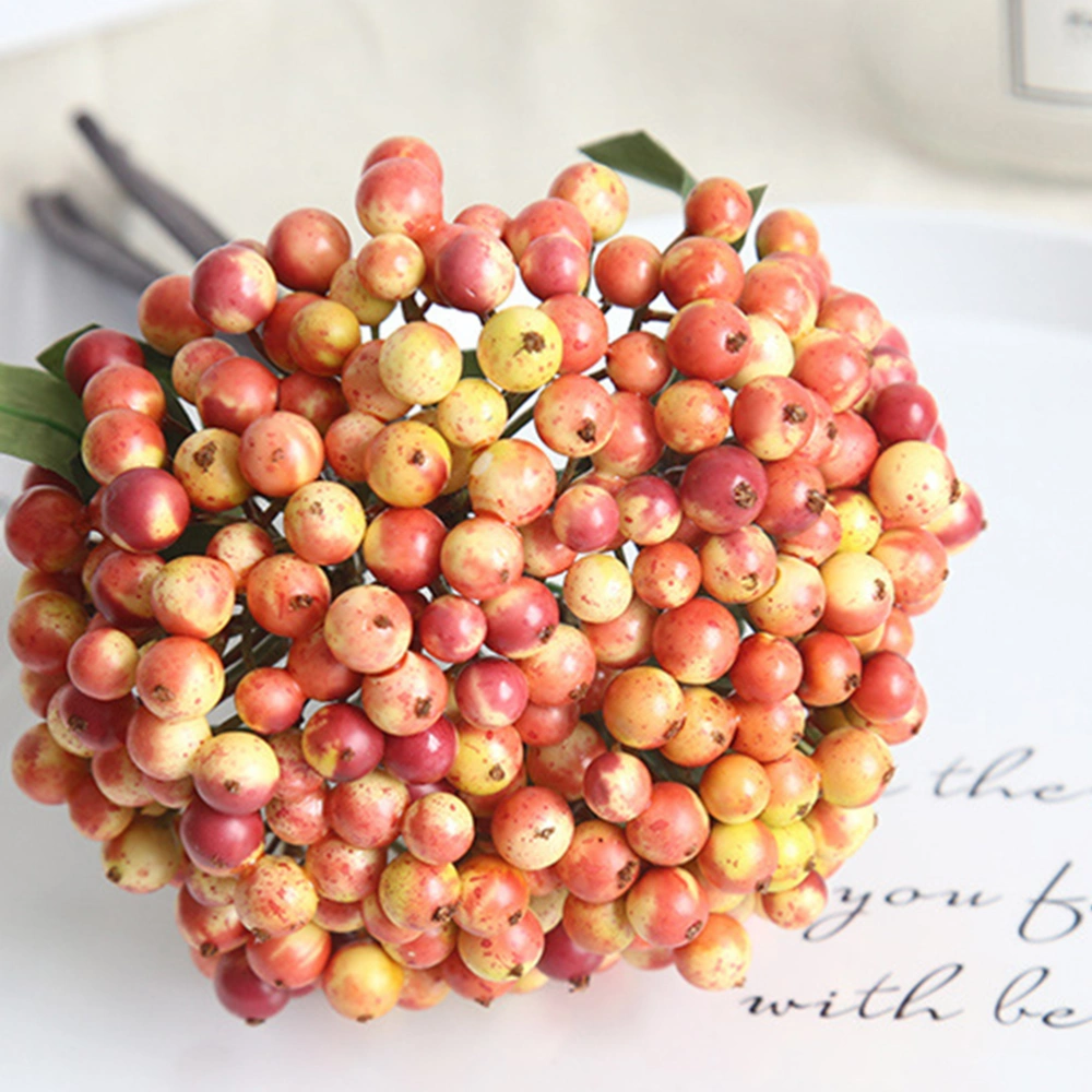 1pc Simulation Berry Bouquet Lifelike Artificial Flower Bouquet Vivid Home Decoration Imitation Berry Bouquet