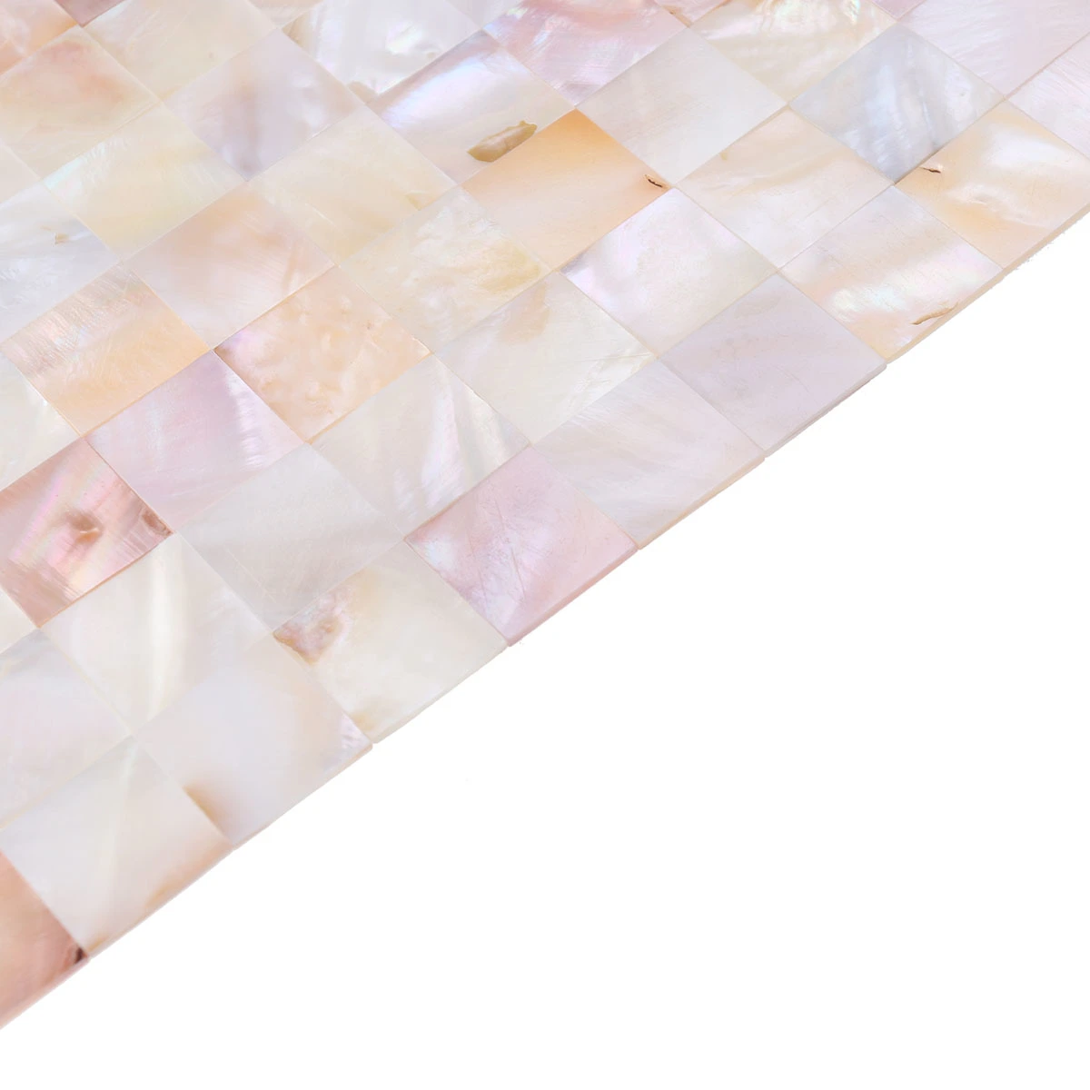 225Pcs Shell Ceramic Tile Brick Pattern Ceramic Tile Modern Wall Background TV Decor Ceramic Tile for Bedroom Living Room