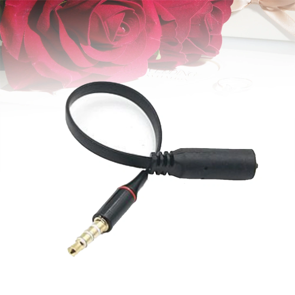 Durable 3.5mm Size Stereo Male-to-female Headphone Extension Line (Black)