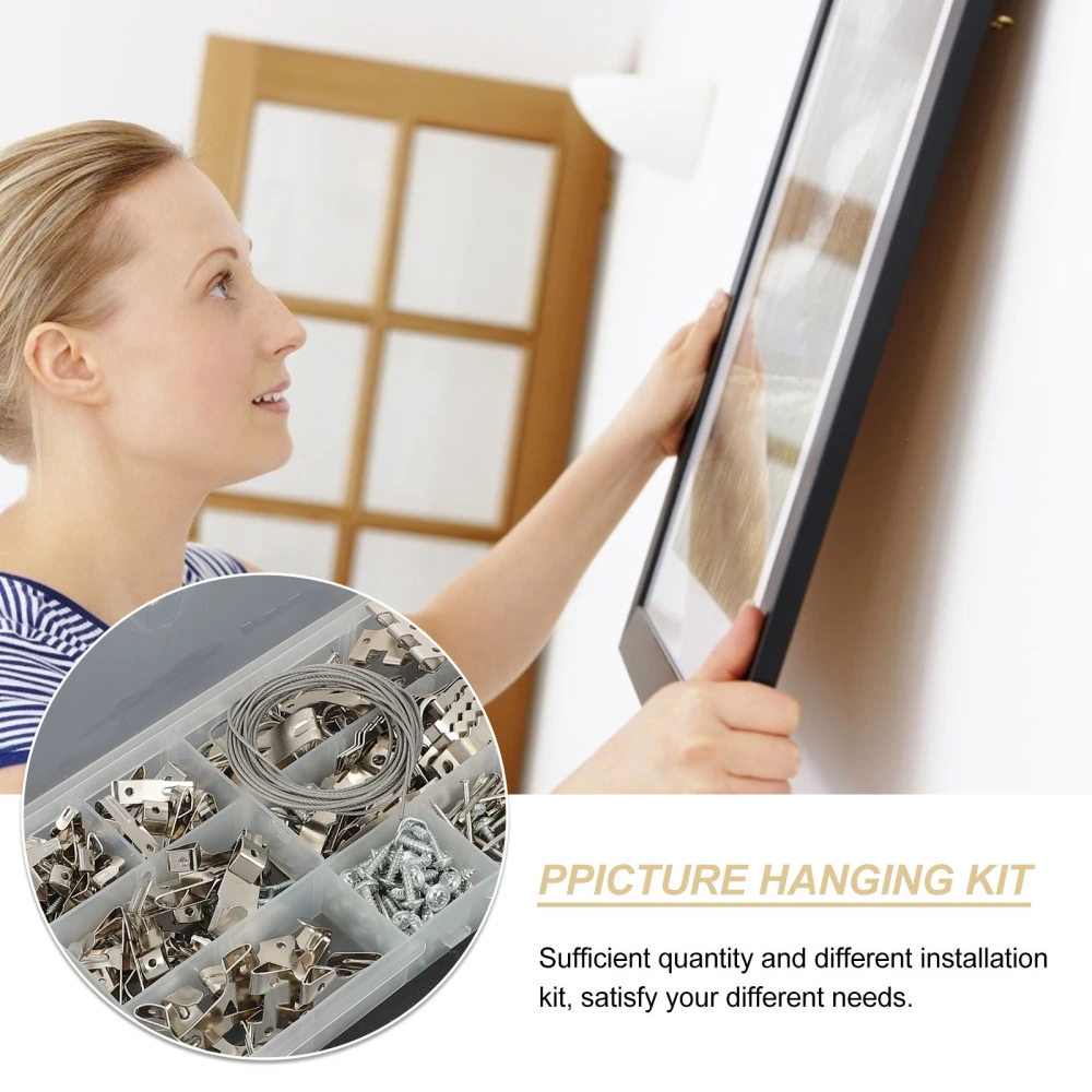 1 Set Professional Picture Hanging Kit Picture Frame Hangers Picture Hangers