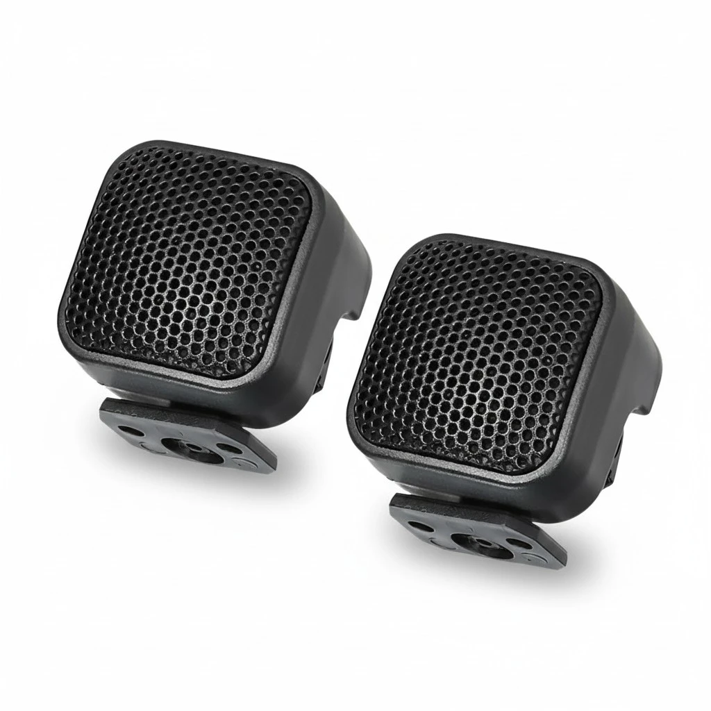 500W High-End Voice Box Car Loudspeaker Car Audio Dedicated Speaker Car Accessories Black