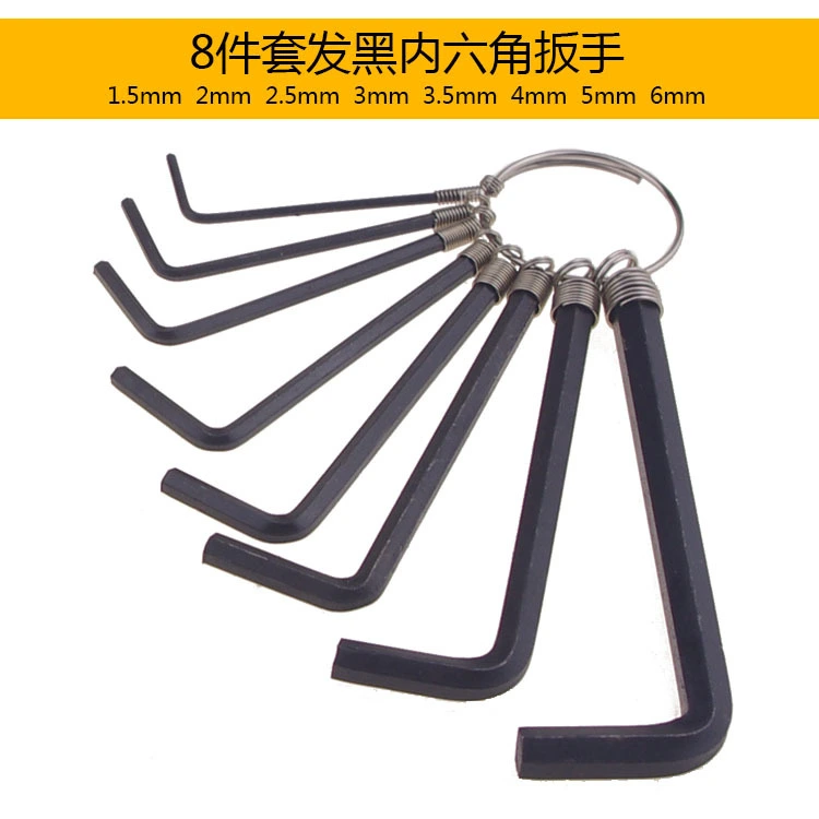 8pcs Wrenches Assortment Hex Key Wrenches Ergonomic Wrenches Steel Wrenches