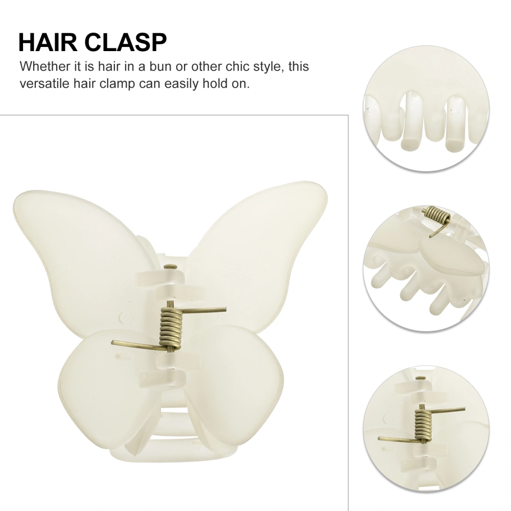 Hair Claw Clip Plastic Hair Clasp Butterfly-Modeling Hair Catch Barrettes