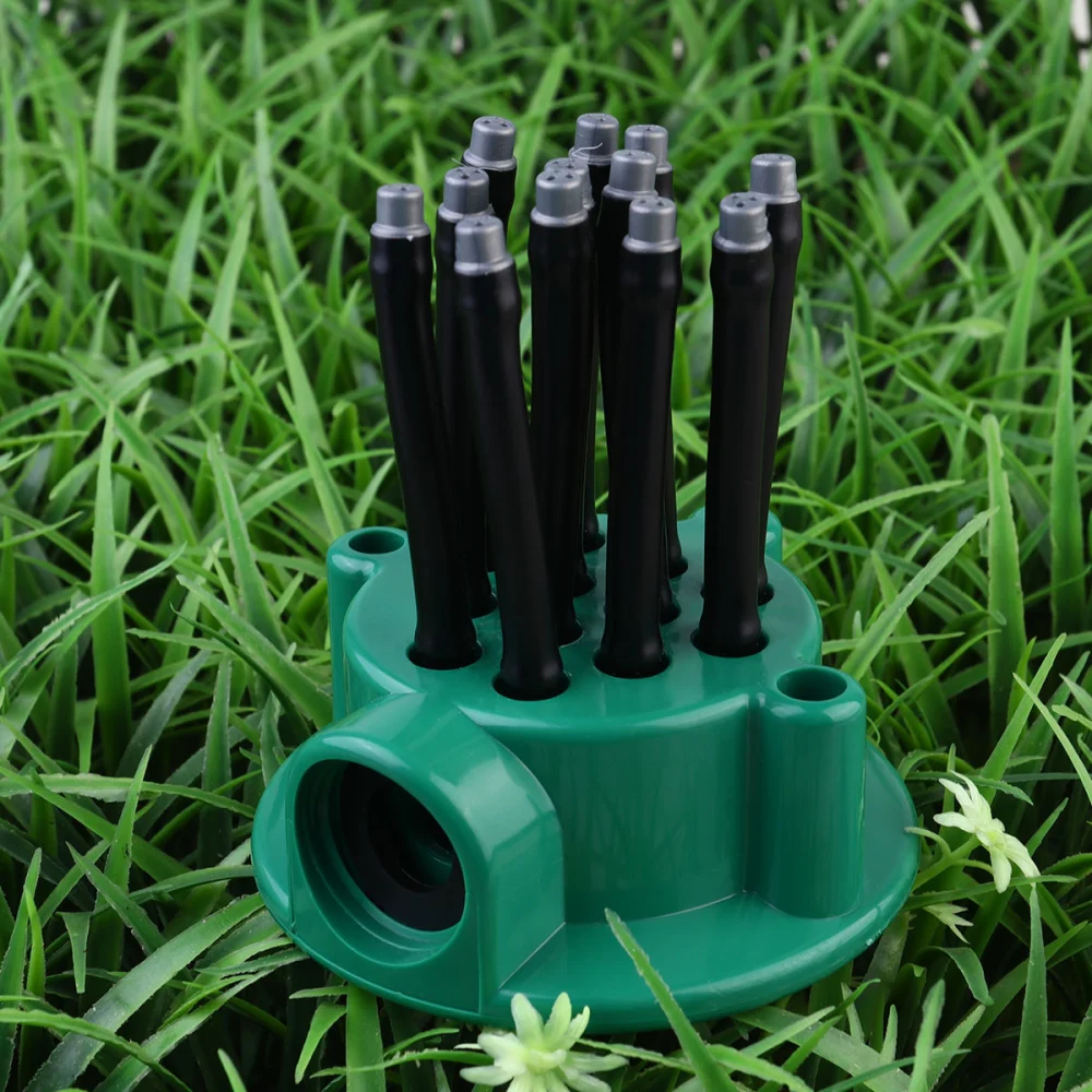 Garden Sprayer Horticultural Irrigation Tool 360 Degree Automatic Many Sprayer Heads Water Sprinkler Roof Cooling Flowers Watering Sprinkler Head for Outdoor