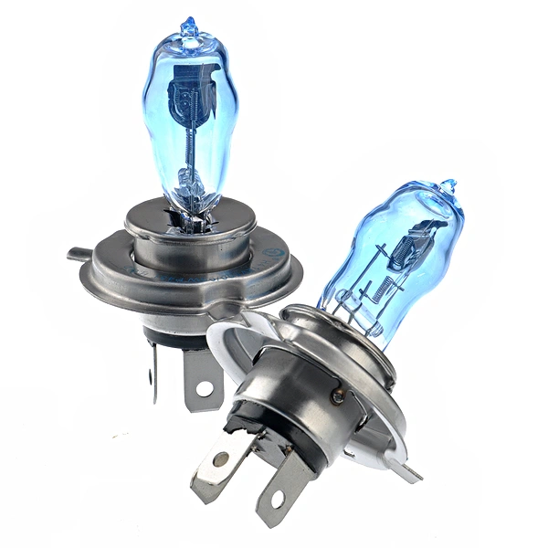 H4 12V 100W/90W 6000K Super Bright White Light Car Xenon Bulbs Headlight Lamp - One Pair