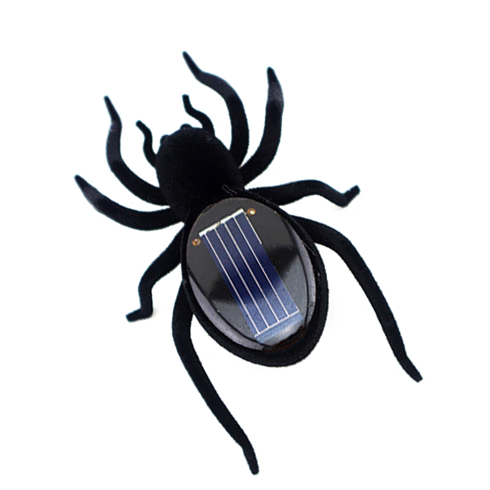 Realistic Creepy Solar Power Spider Toy Kids Adults Funny Joking Toy Prank Toy Halloween Gift For Treat Or Trick