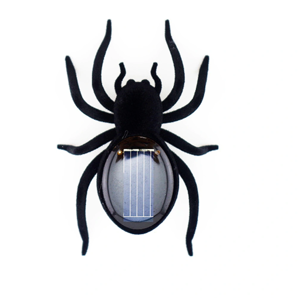 Realistic Creepy Solar Power Spider Toy Kids Adults Funny Joking Toy Prank Toy Halloween Gift For Treat Or Trick
