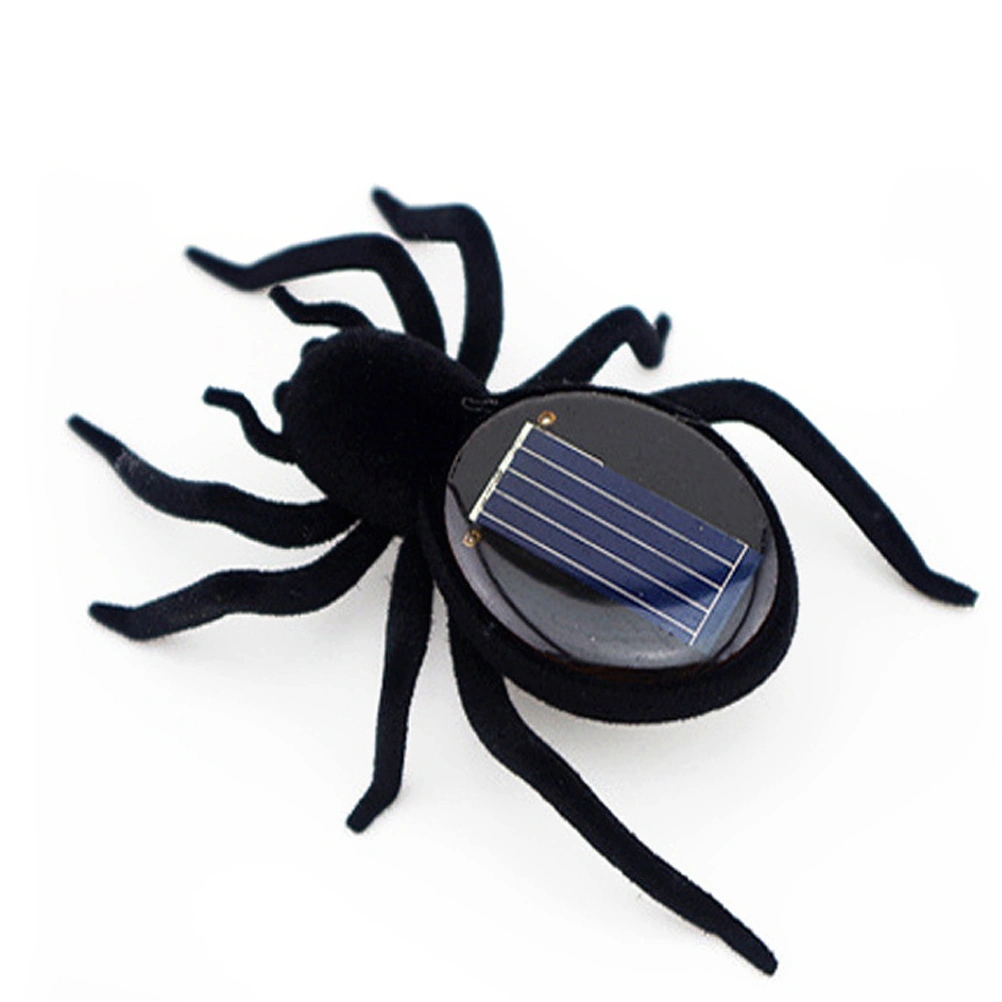 Realistic Creepy Solar Power Spider Toy Kids Adults Funny Joking Toy Prank Toy Halloween Gift For Treat Or Trick