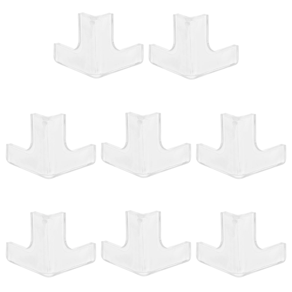 8PCS Furniture Corner Protector Silicone Corner Guard Furniture Cover Supply