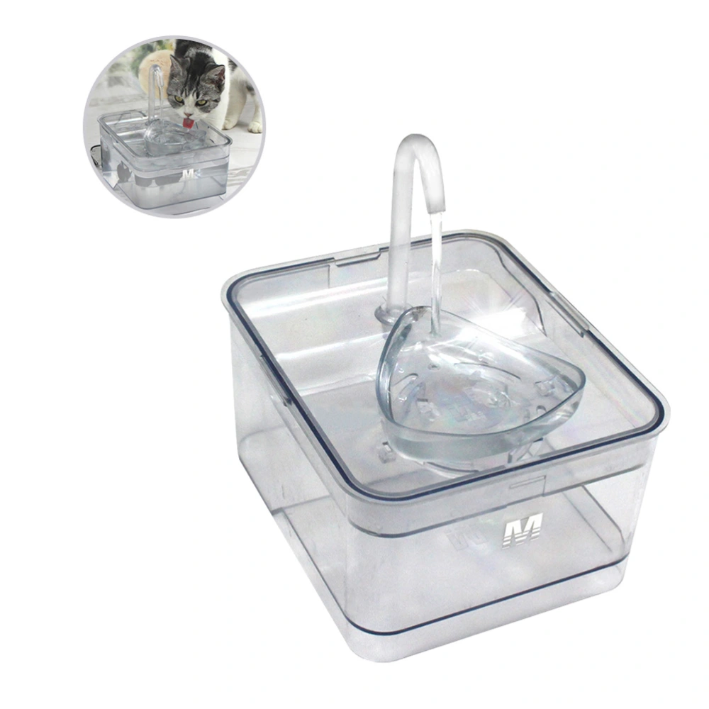 Cat And Dog Water Fountain Filtered Water Pet Water Drinker Water Storage Pet Fountain(Standard)