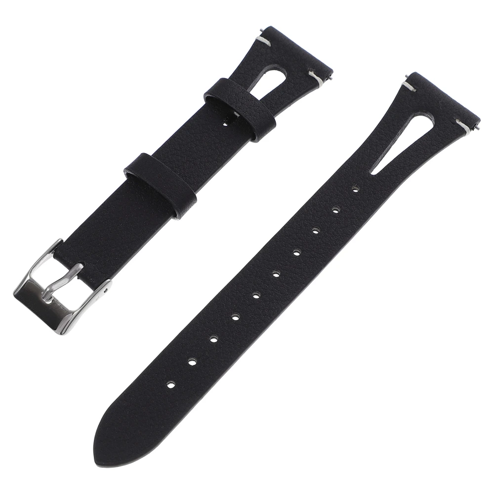 1pc Simple Cowhide Wrist Strap Watch Band Fashion Watch Replaceable Bracelet