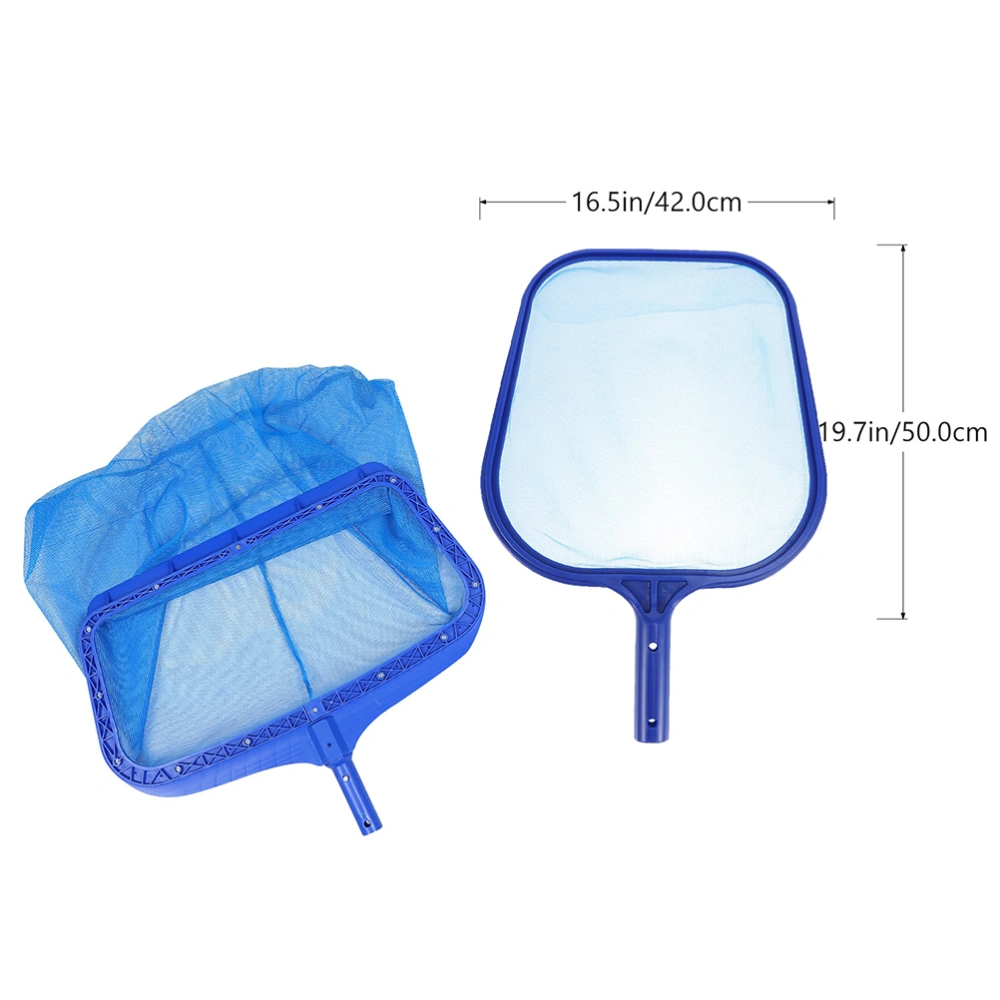 2 Pcs Swimming Pool Cleaning Nets Simple Pool Cleaning Tools without Rod (Blue)