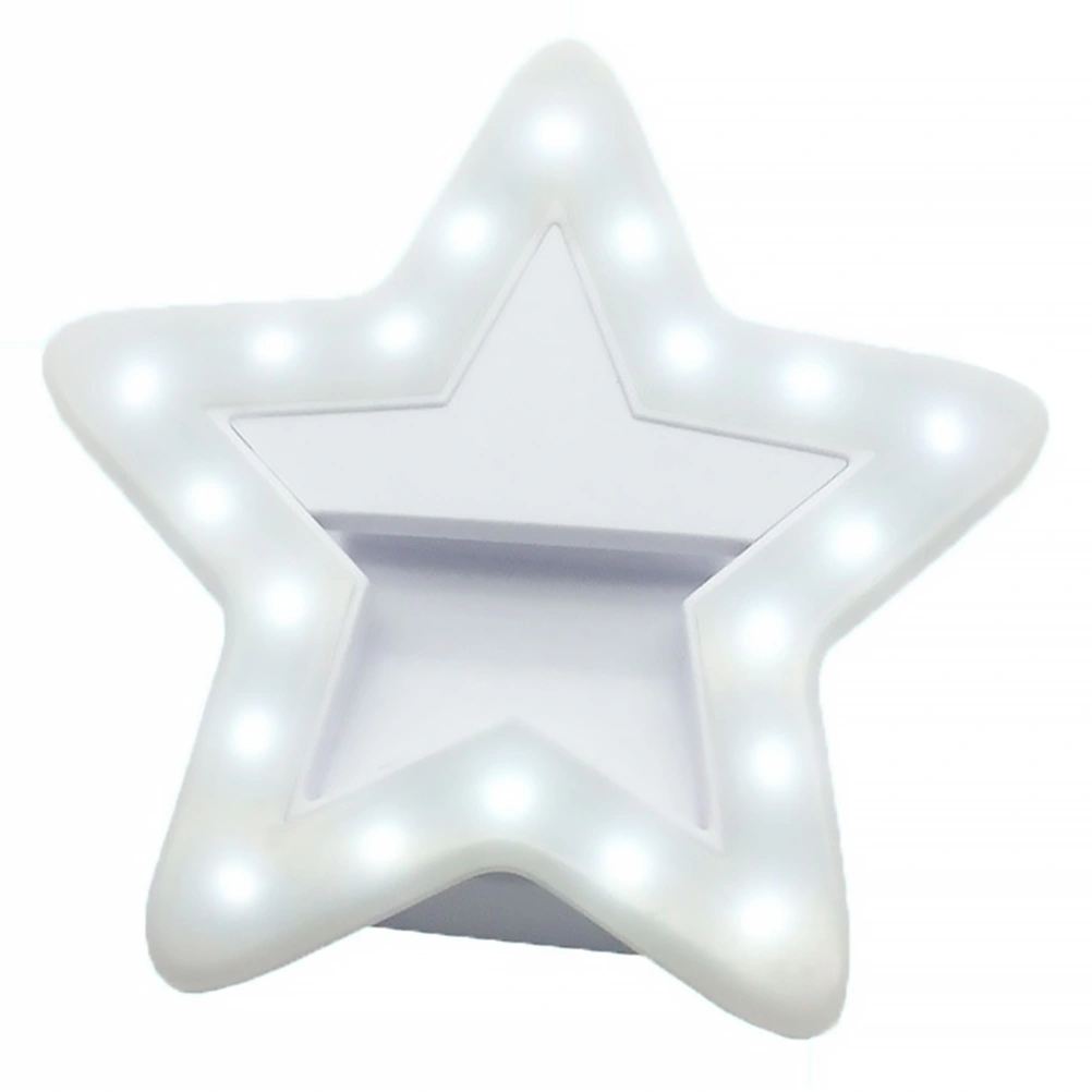 1Pc Fill Light Live Broadcast Photography Light Mini Selfie LED Light (White)