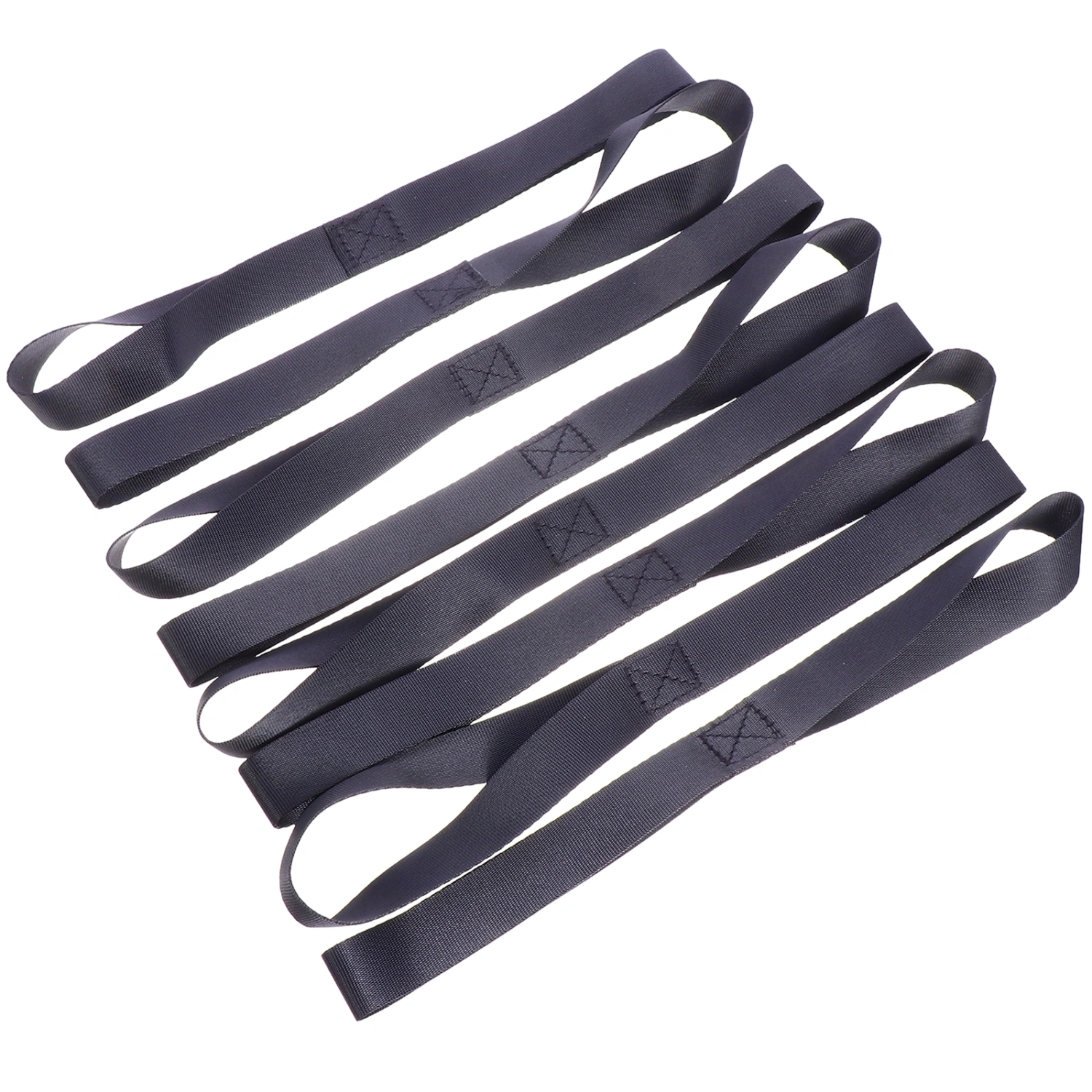 8 Pcs Car Tie Downs Rope Straps Luggage Bandage Loops Hauling Belt Strap