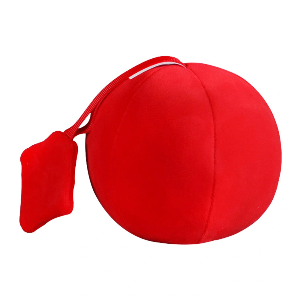 1Pc Baby Vision Training Ball Infant Educational Plaything Baby Ball Toy (Red)