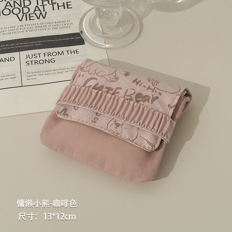 Sanitary Pad Storage Bag Feminine Product Pouch Tampon Holder Period Bag for Teen Girls And Women