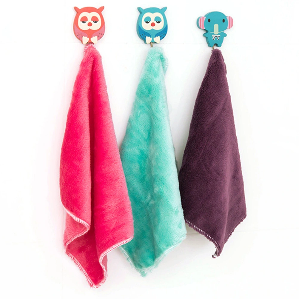 10pcs Cleaning Oil-free Towels Fiber Dishcloth for Cookware Utensil Dish (Mixed Color)